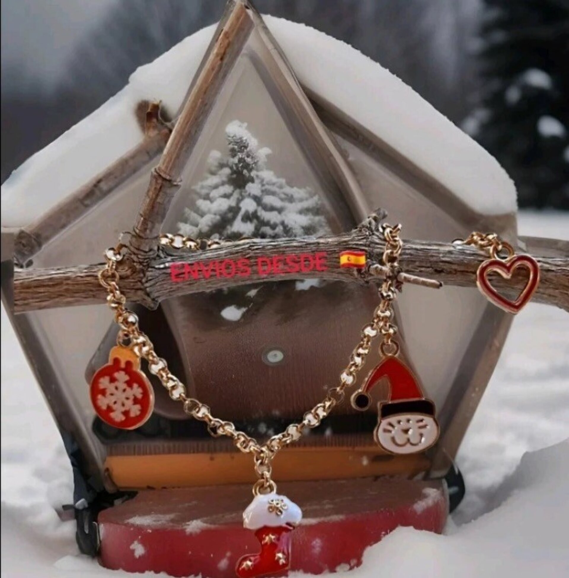PULSERA CHARMS NAVIDAD - 3