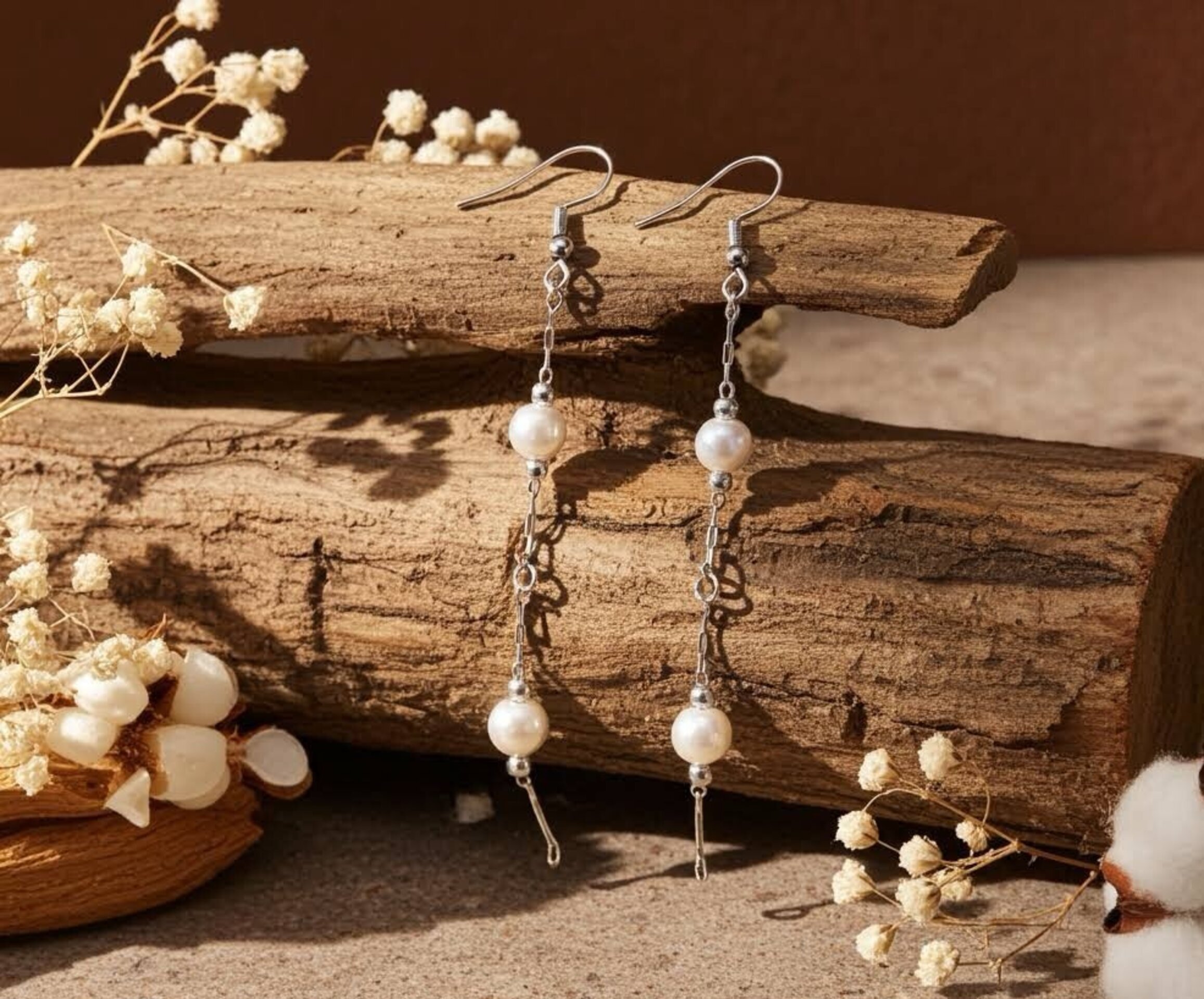 Pendientes de perlas - 5