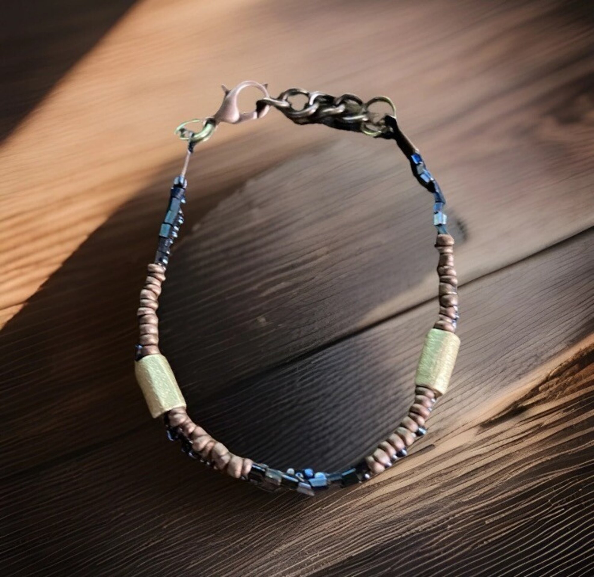 Pulsera de hematita y cobre - 3