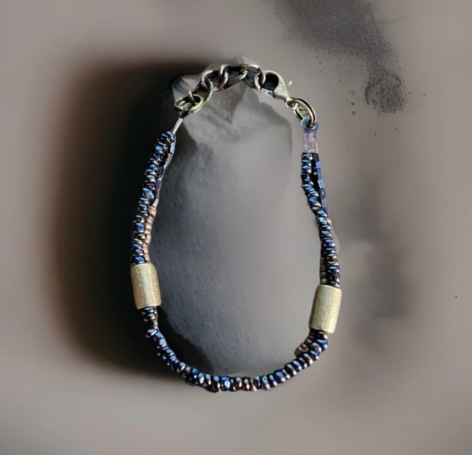 Pulsera de hematita y cobre - 5