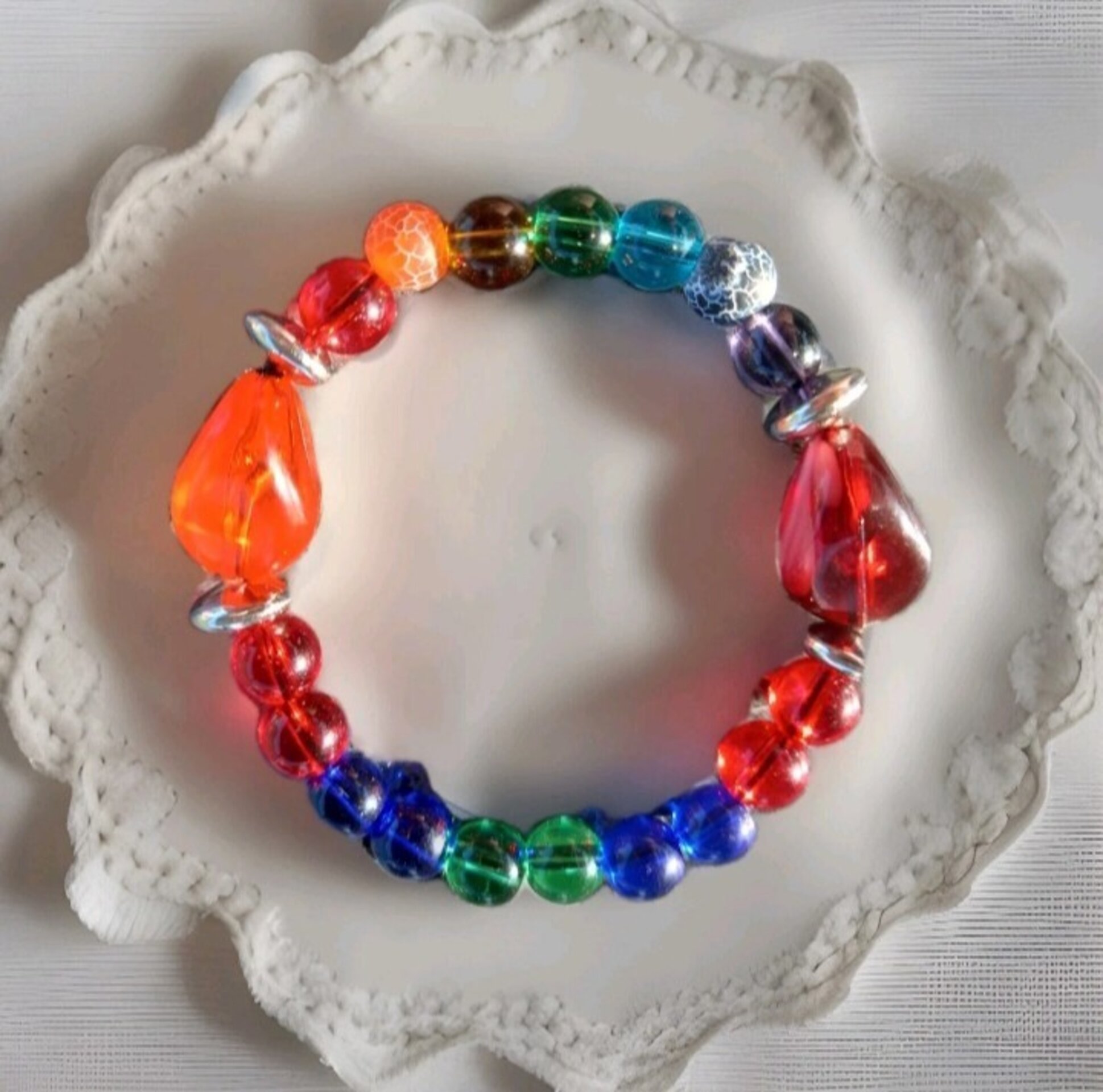 Pulsera 7 Chakras de Cristal y Ágata - 3