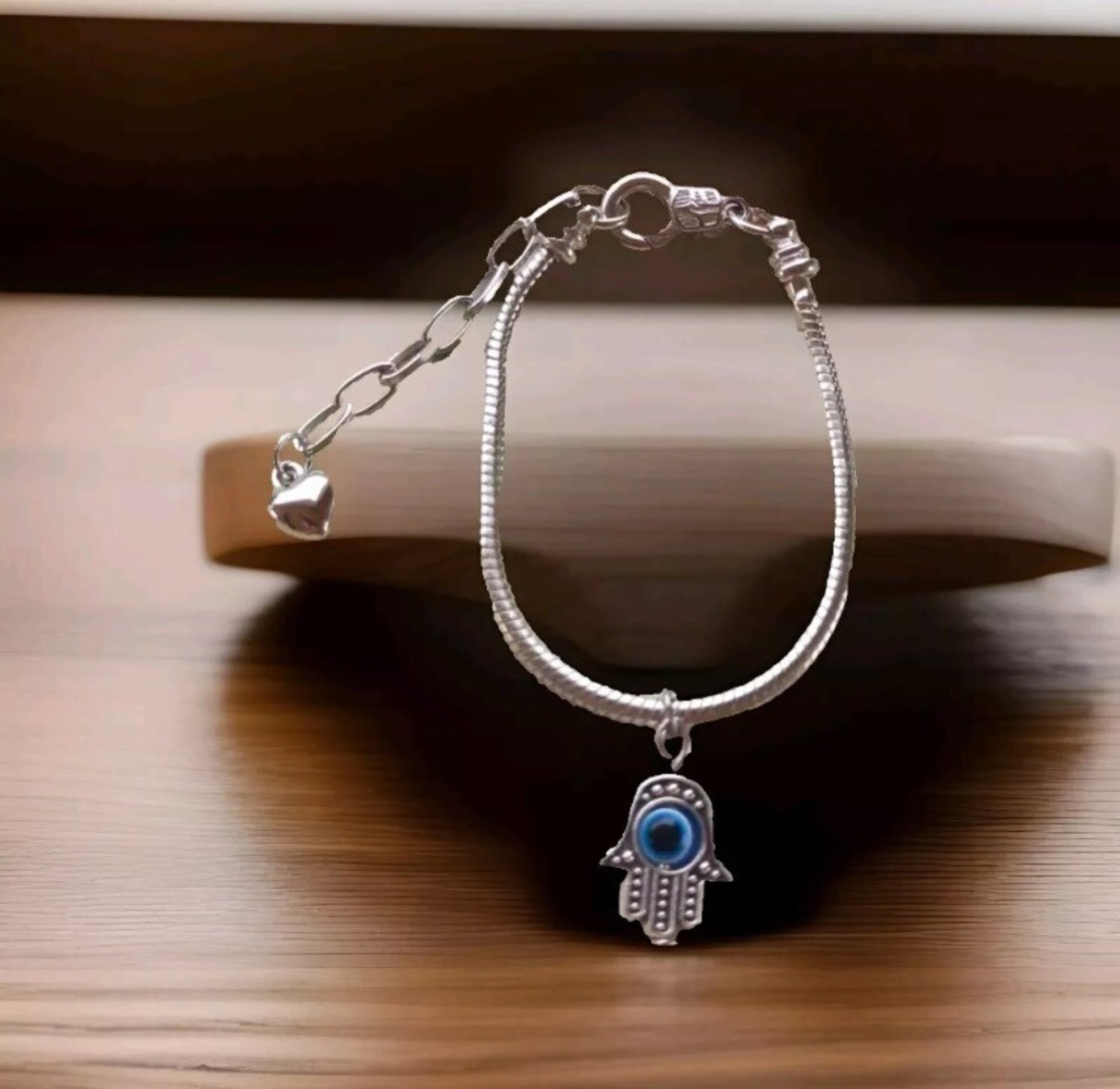 Pulsera mano Fátima de acero inoxidable - 6