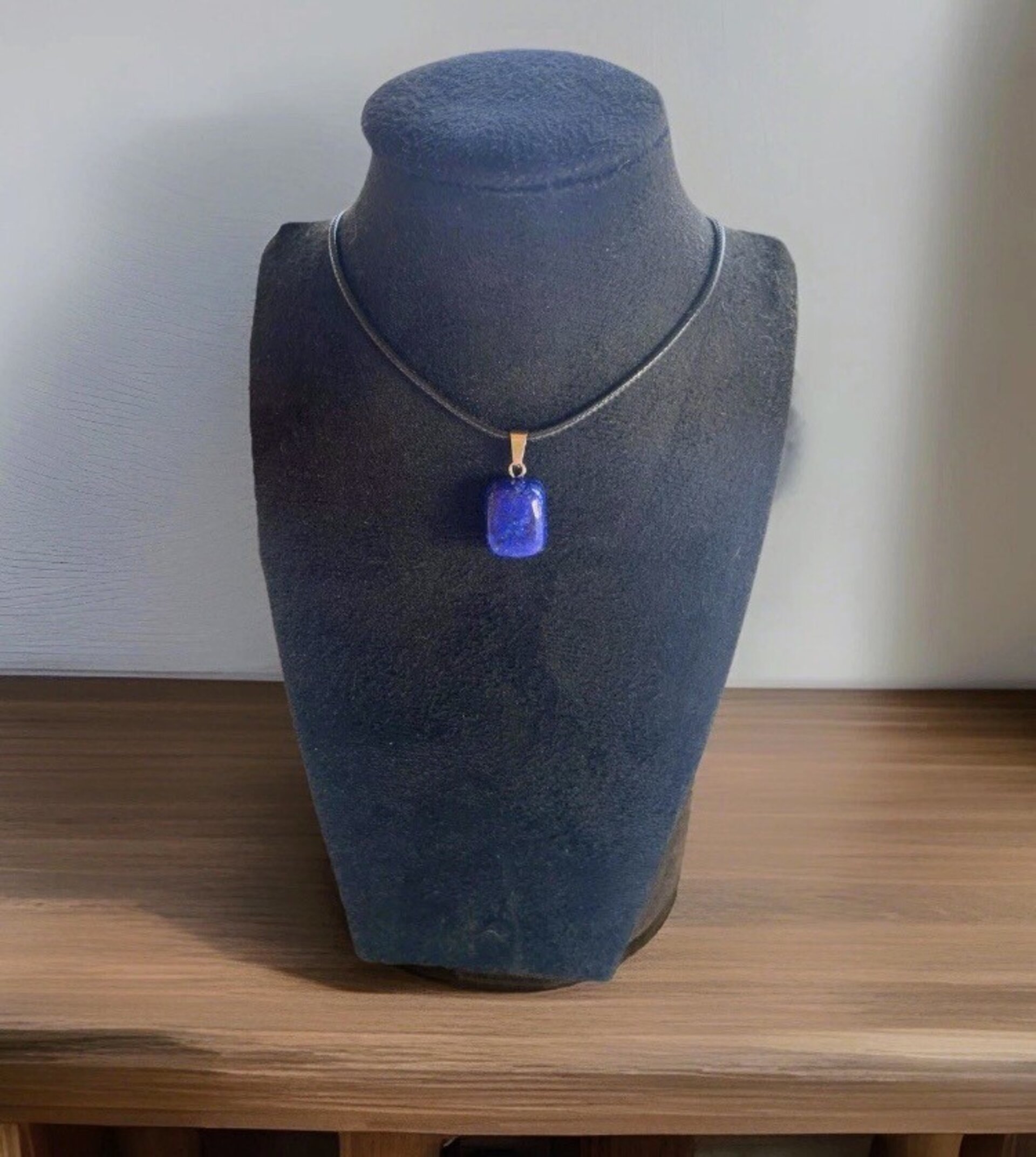 Collar colgante piedra Lapislázuli - 3