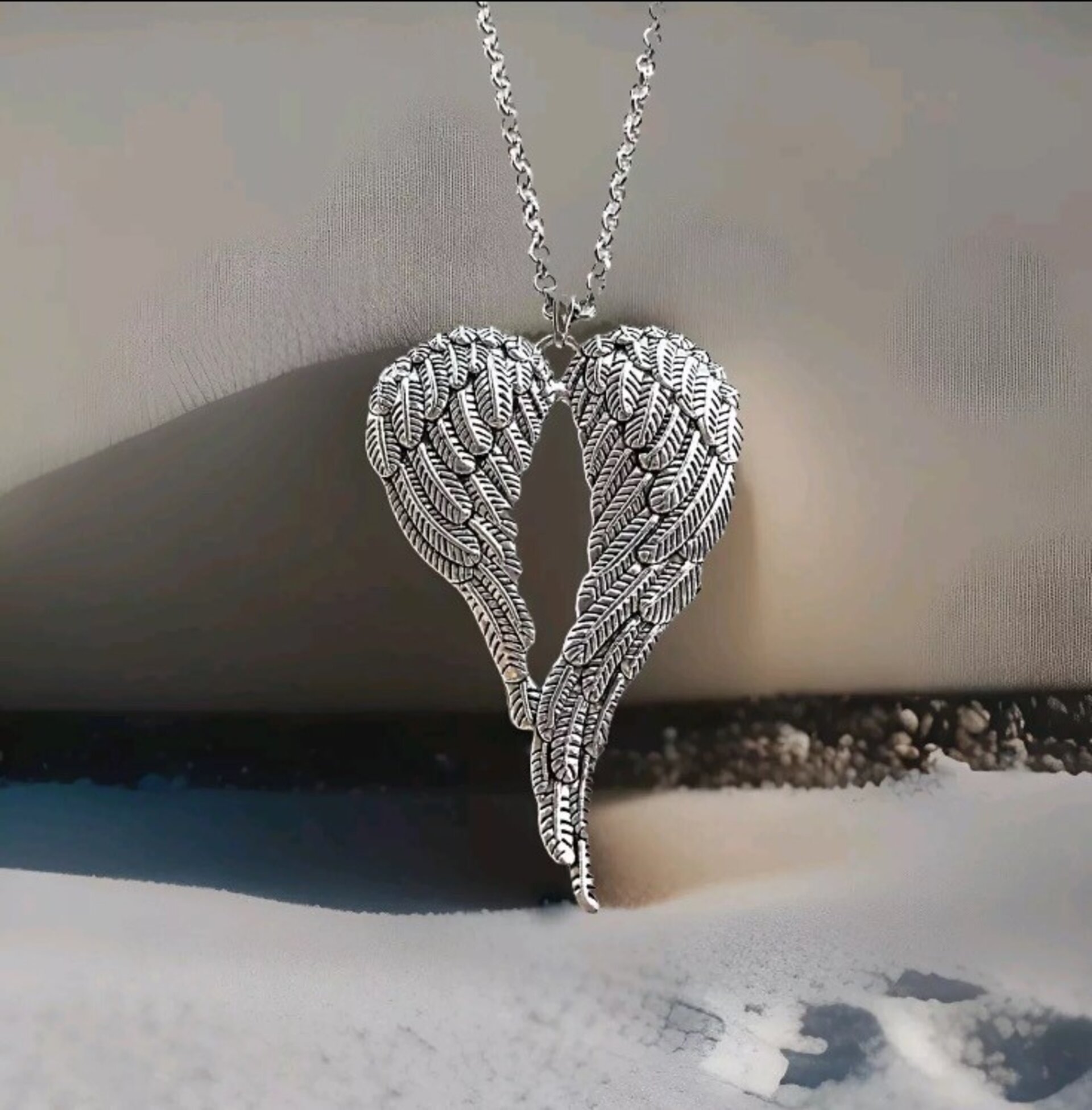 Collar Colgante Corazón grande - 10