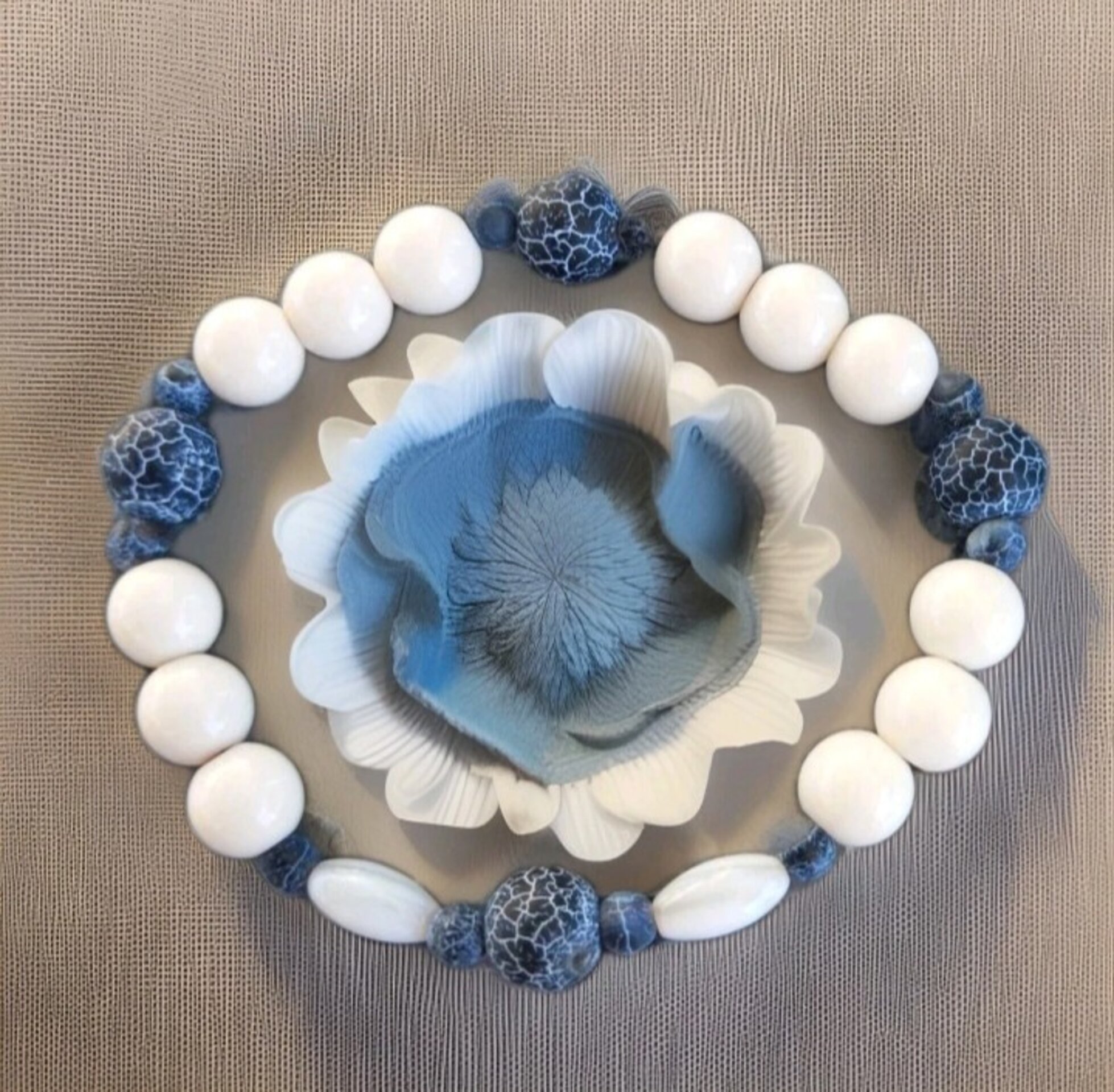 PULSERA PIEDRA ÁGATA NEGRA - 5