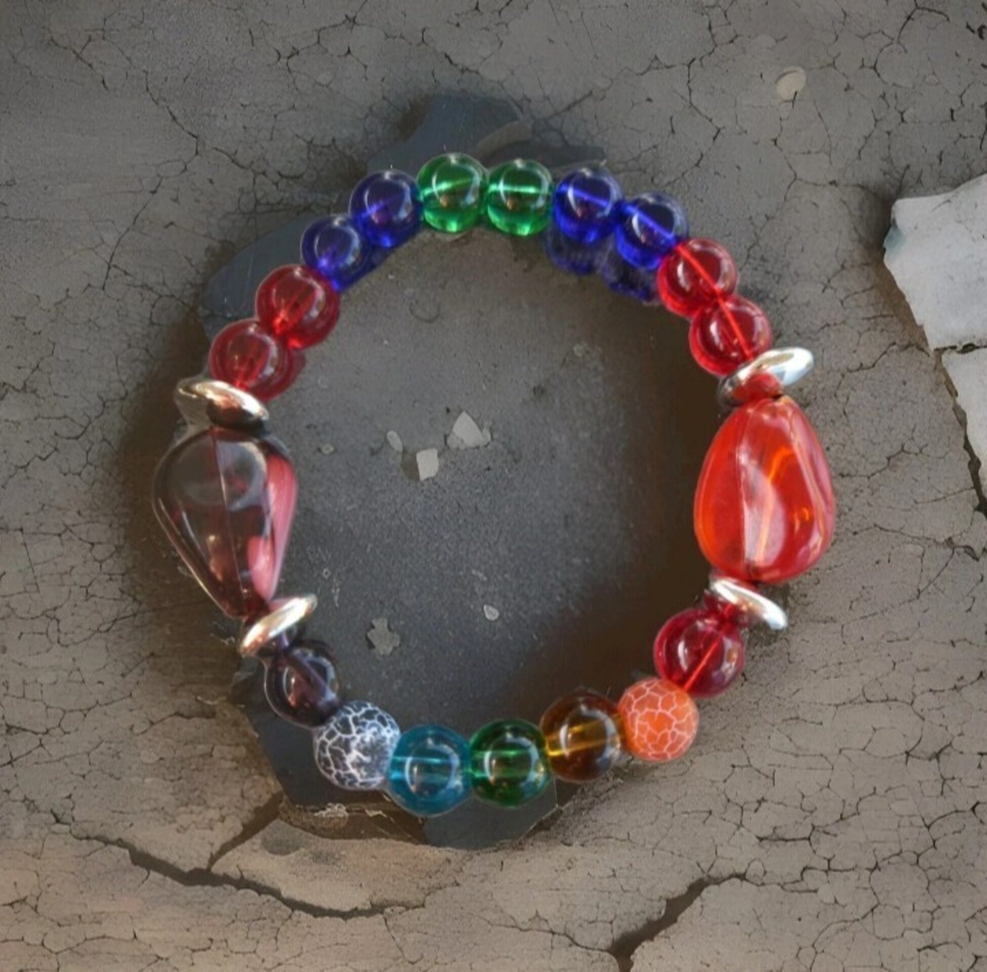 Pulsera 7 Chakras de Cristal y Ágata - 2