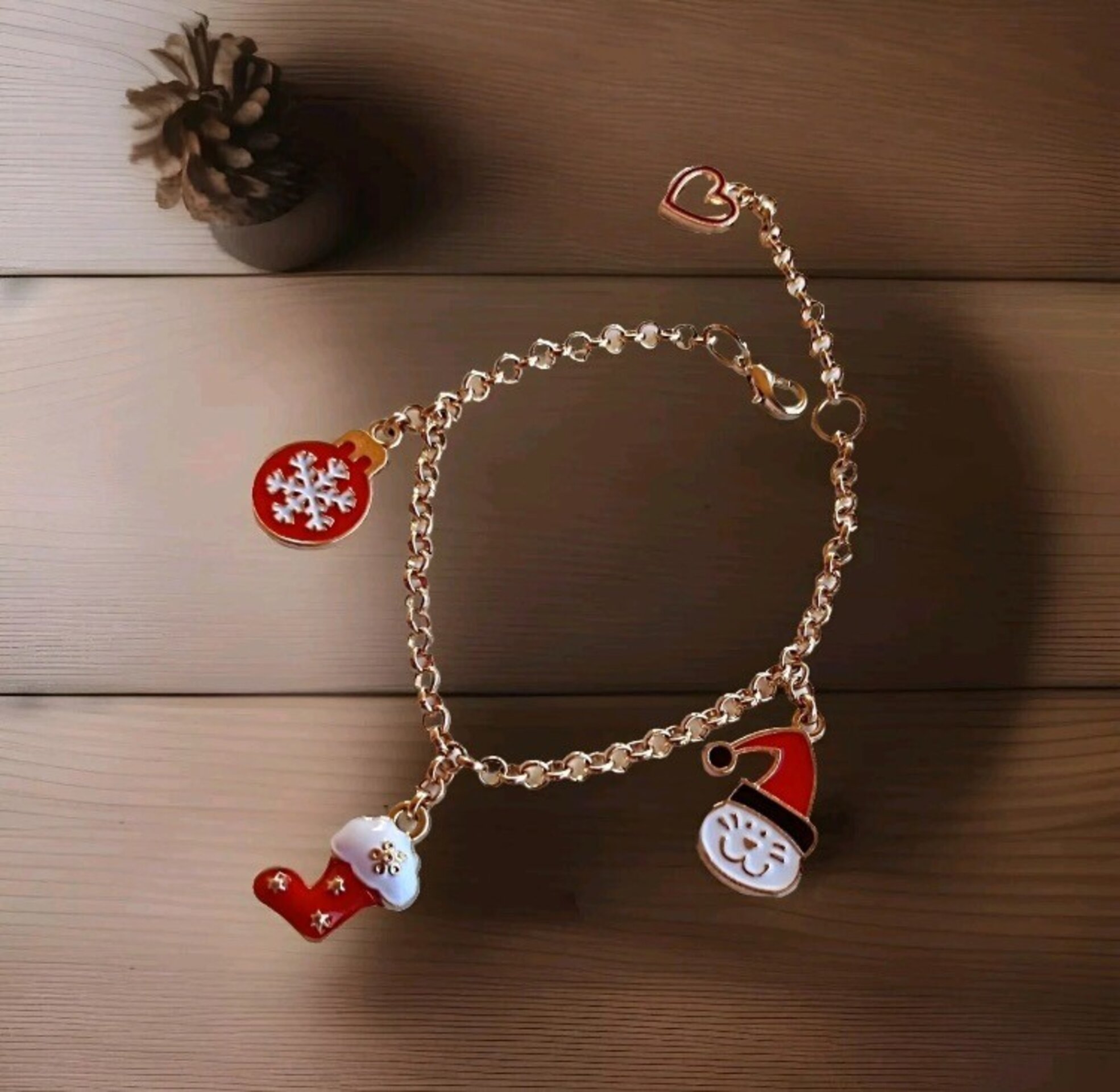 PULSERA CHARMS NAVIDAD - 5