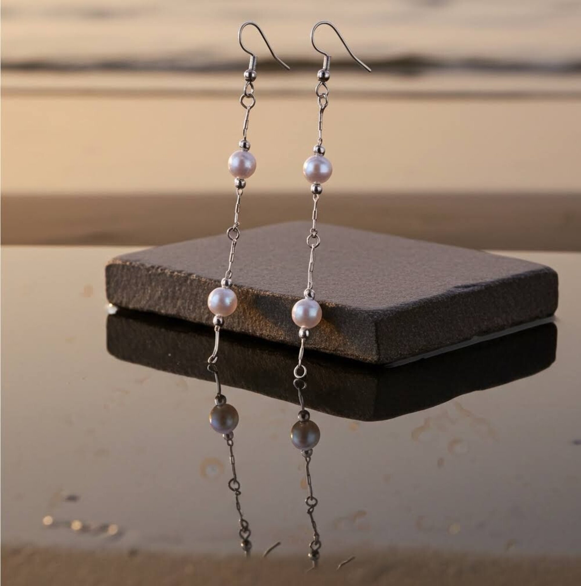 Pendientes de perlas - 6