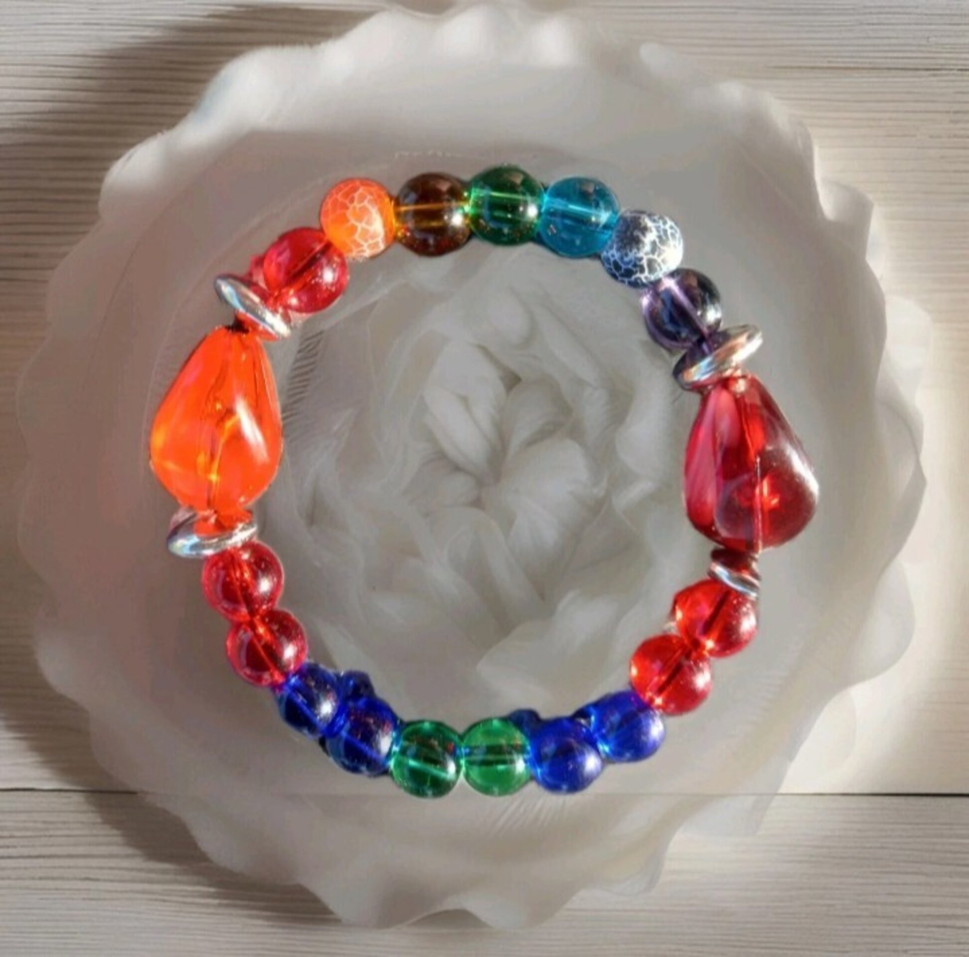 Pulsera 7 Chakras de Cristal y Ágata - 4