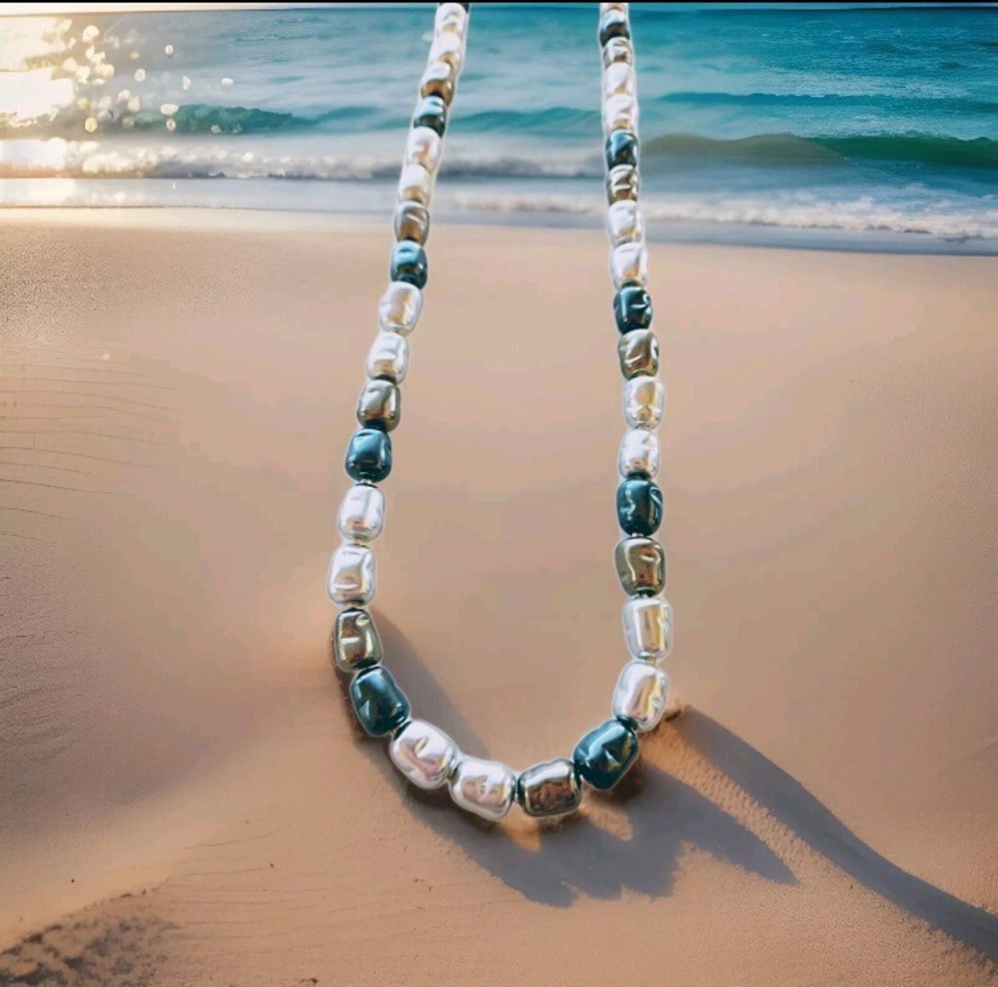 Collar de Perlas Barrocas 10mm - 2