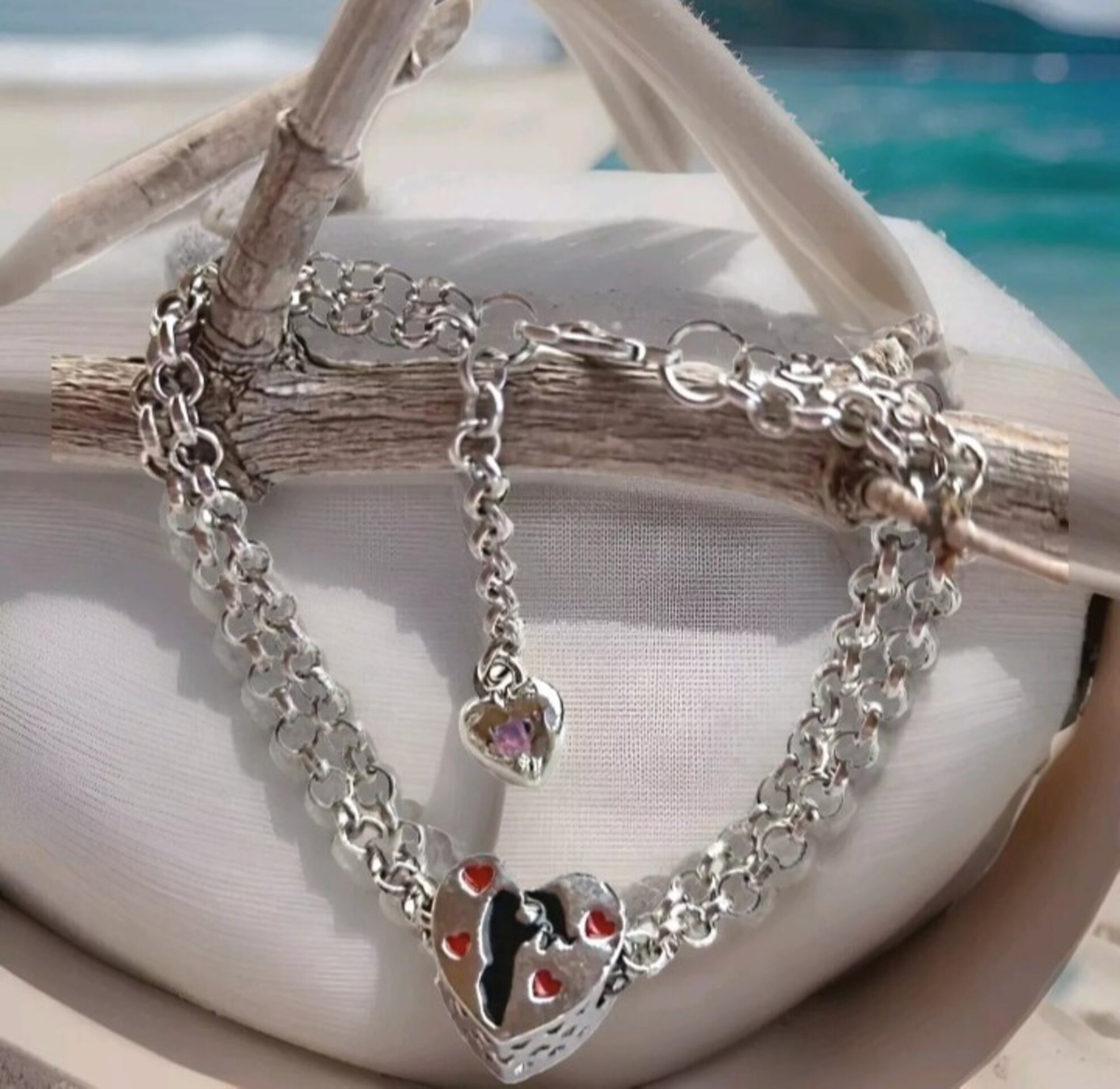 PULSERA CHARM CORAZÓN - 2