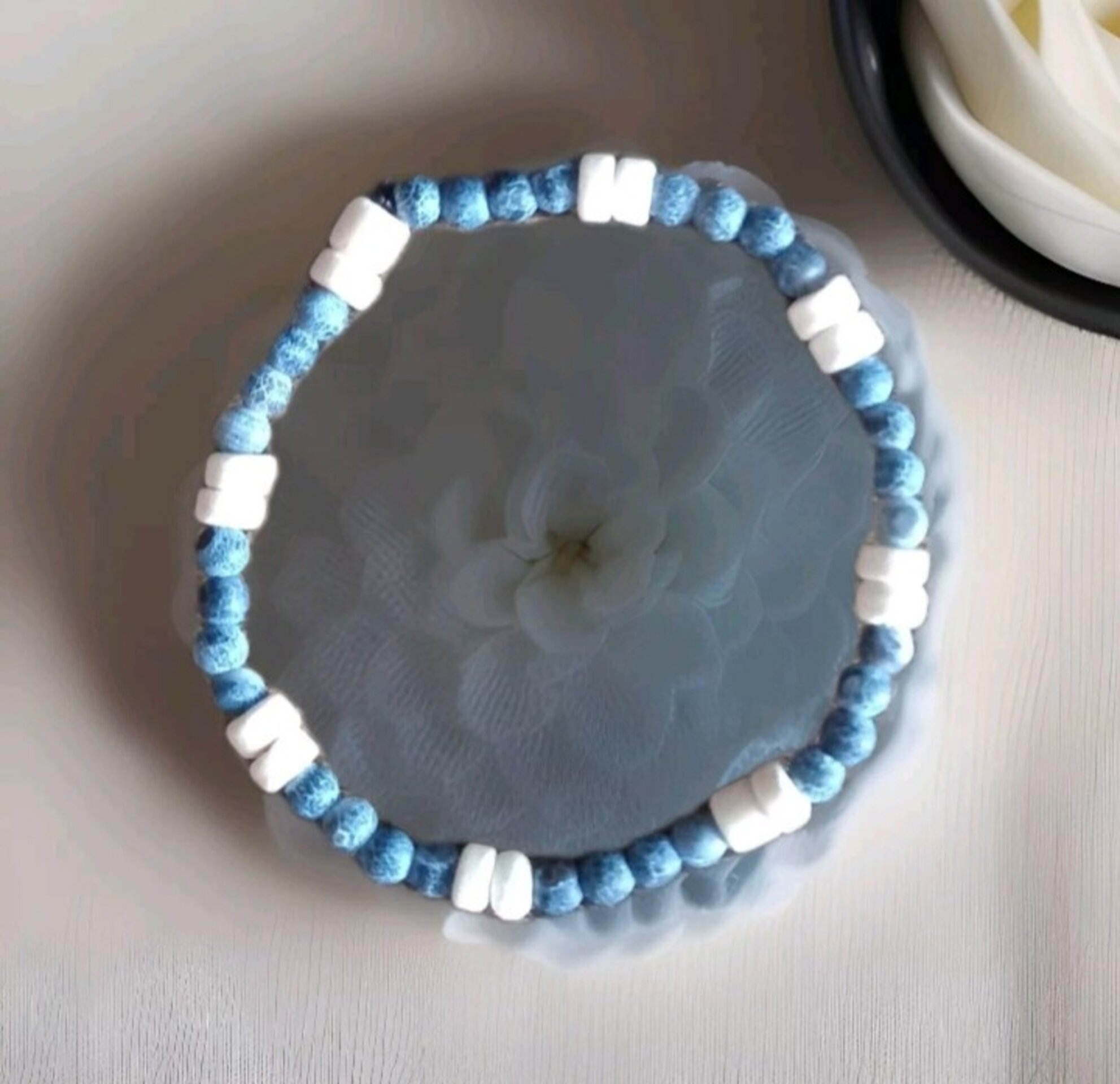 PULSERA PIEDRA NATURAL ÁGATA NEGRA PULIDA - 5