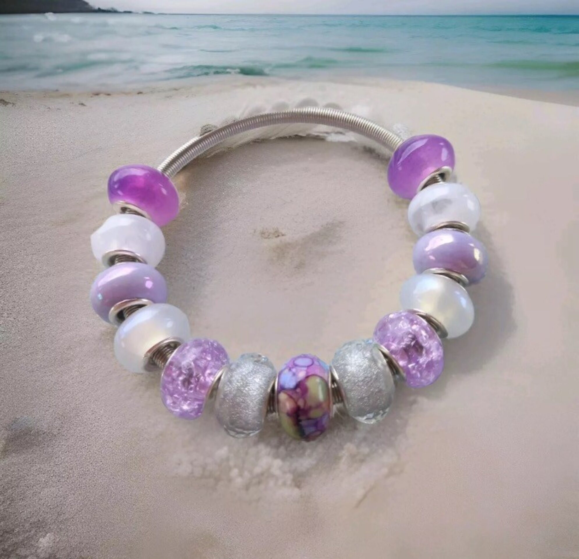 Pulsera Charm amatista - 4