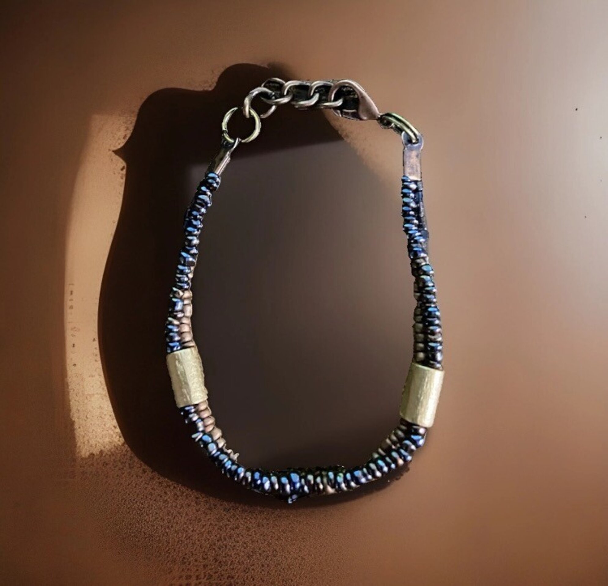 Pulsera de hematita y cobre - 4