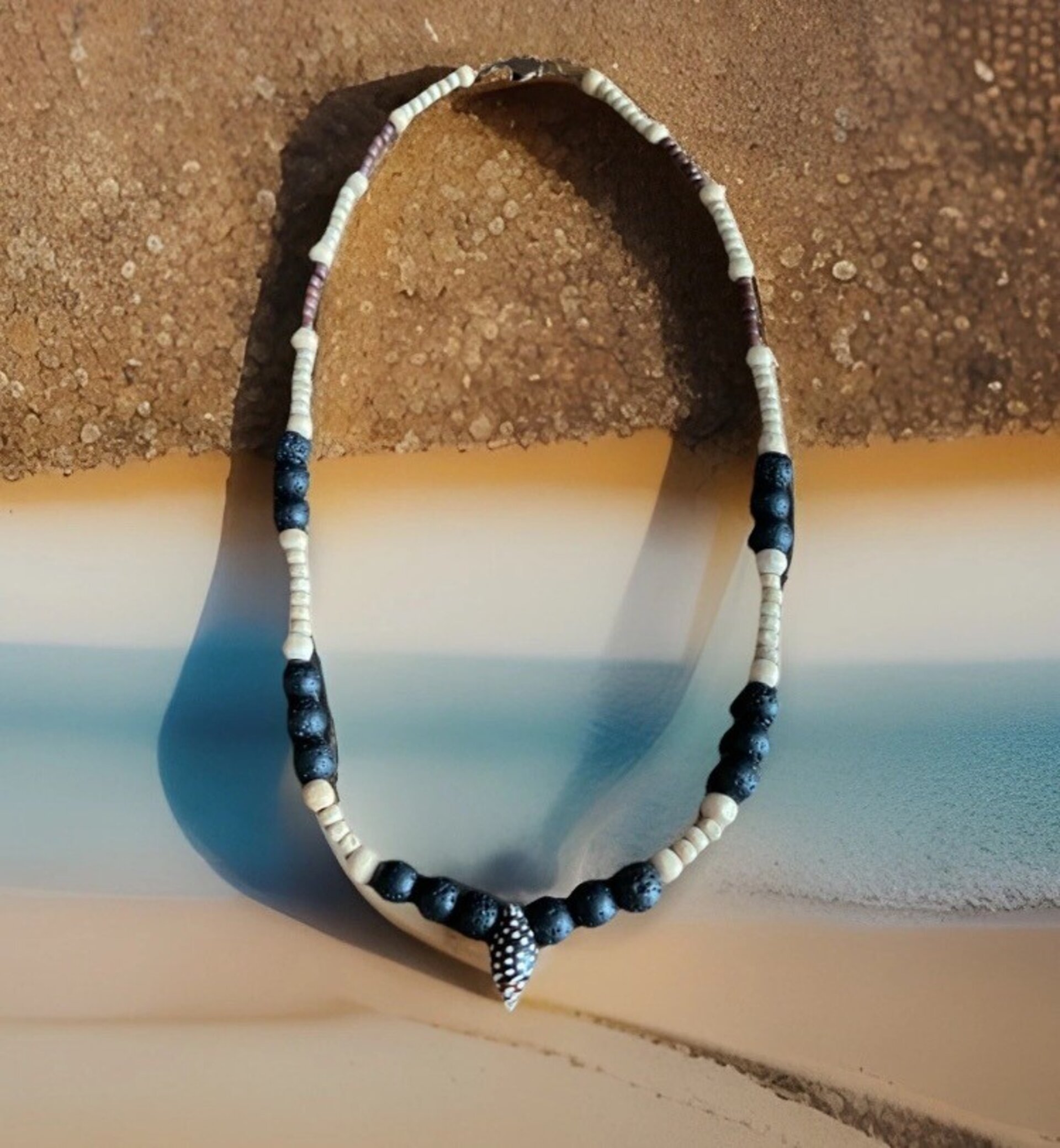 COLLAR PROTECCIÓN PIEDRA VOLCÁNICA - 3