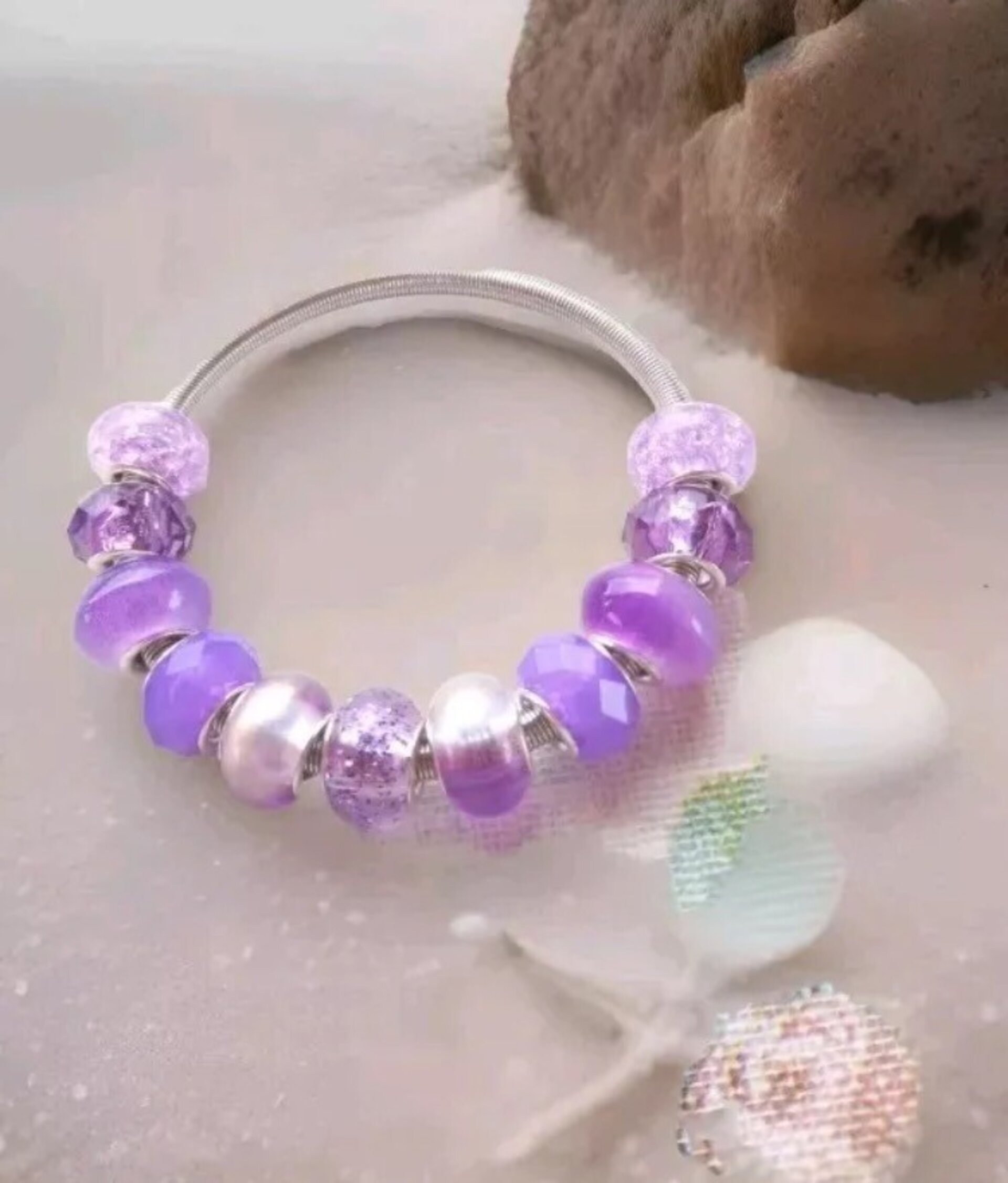 Pulsera Charm amatista - 3